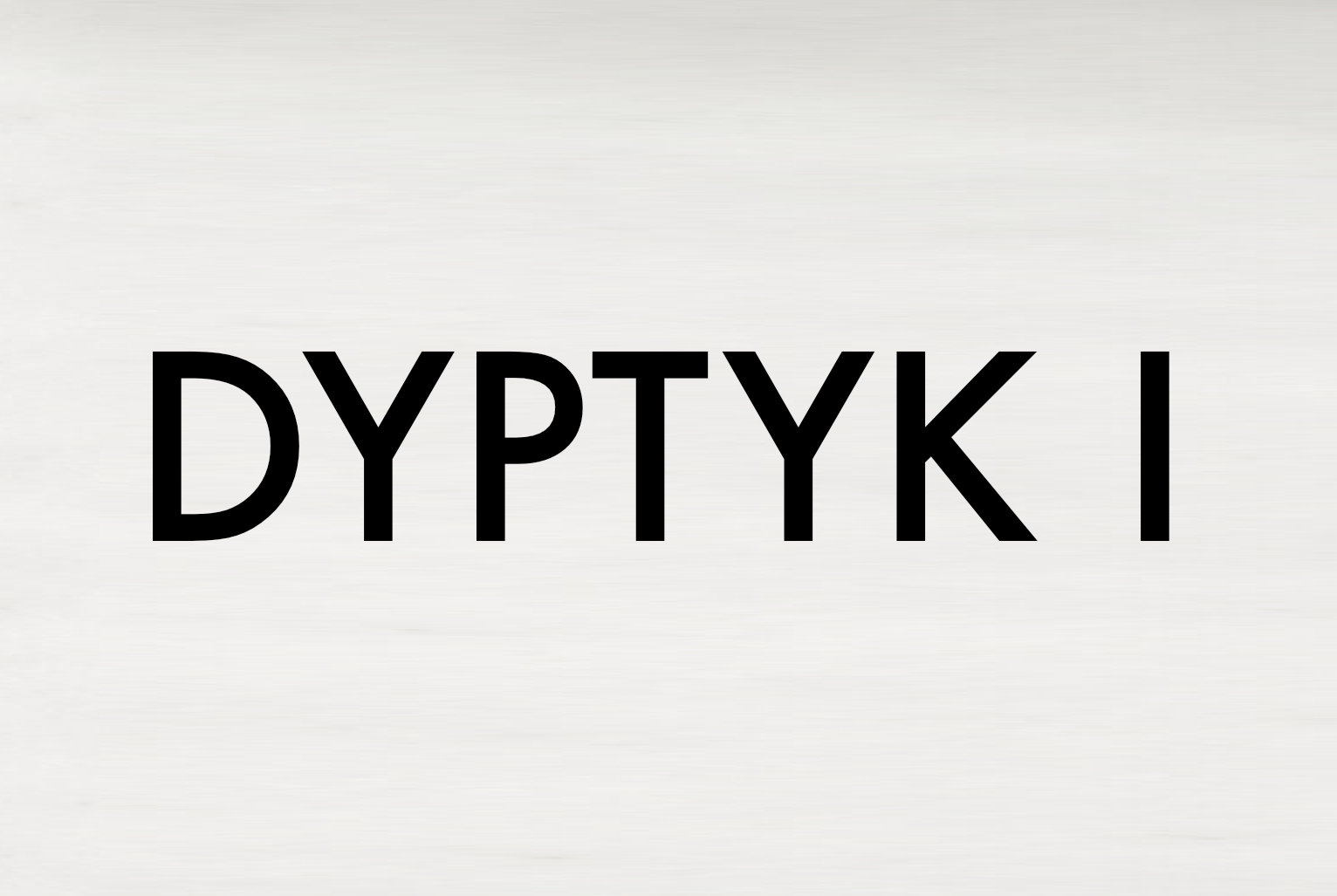 Dyptyk I, original linocut print by Renata Guzera